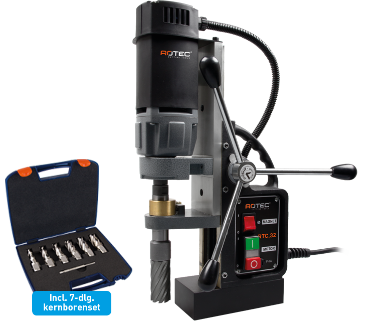 Kernboormachine RTC 32 + koffer + kernborenset