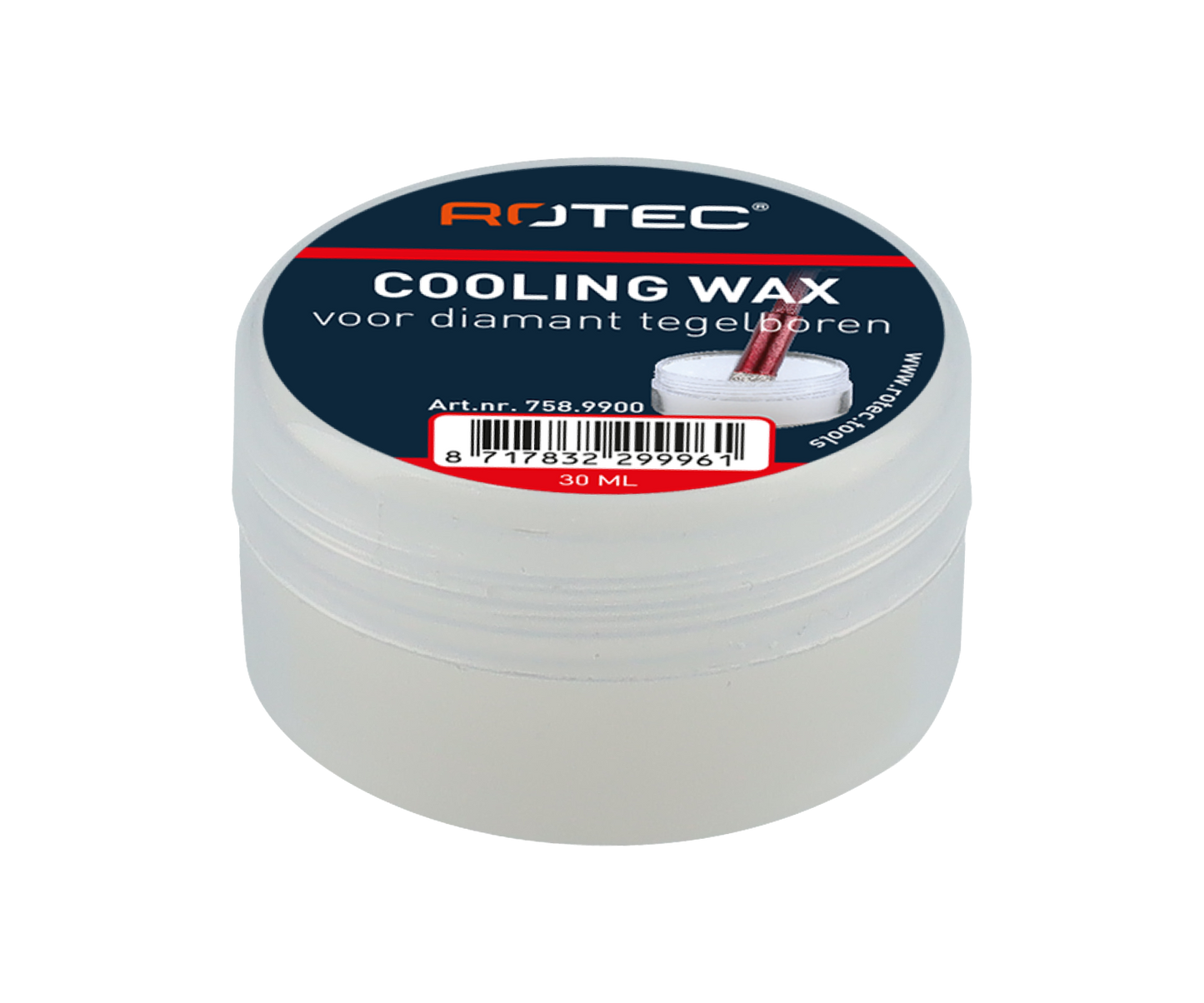Cooling wax voor diamantboren