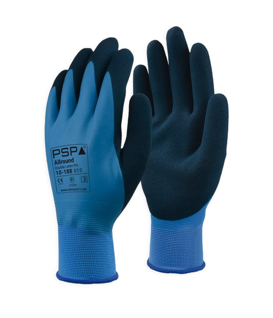 10-188 Allround Double Latex Pro Werkhandschoen - 12 paar