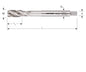 HSS-E Machinetap metrisch DIN 376 blind