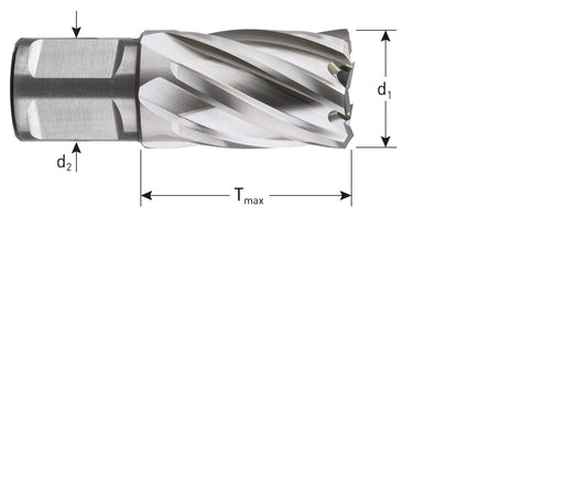 HSS kernboor SILVER-LINE 30mm (Weldon)