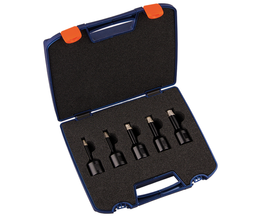 Diamanttegelborenset M14 - 5-dlg