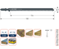 Decoupeerzaagblad DC350