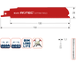 Reciprozaagblad RC670 - 5 stuks