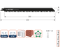 Reciprozaagblad RC830