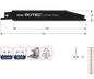 Reciprozaagblad RC850 - 3 stuks