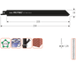 Reciprozaagblad RC865