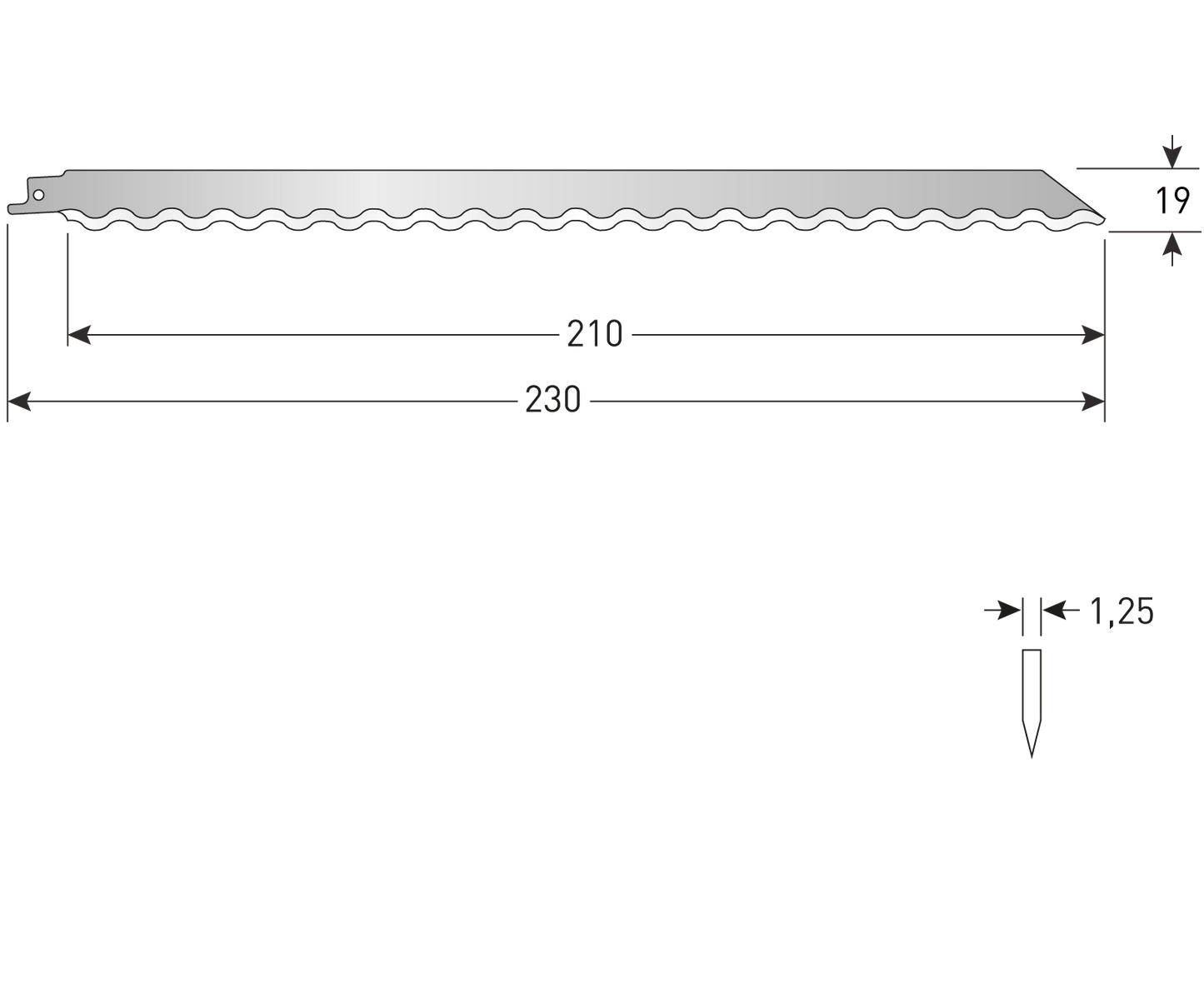 Reciprozaagblad RC870 - 2 stuks