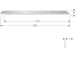 Reciprozaagblad RC870 - 2 stuks